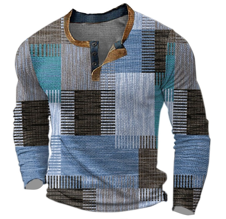 Pull color-block Christian décontracté