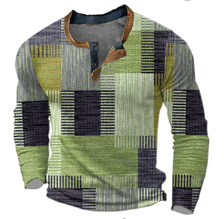Pull color-block Christian décontracté