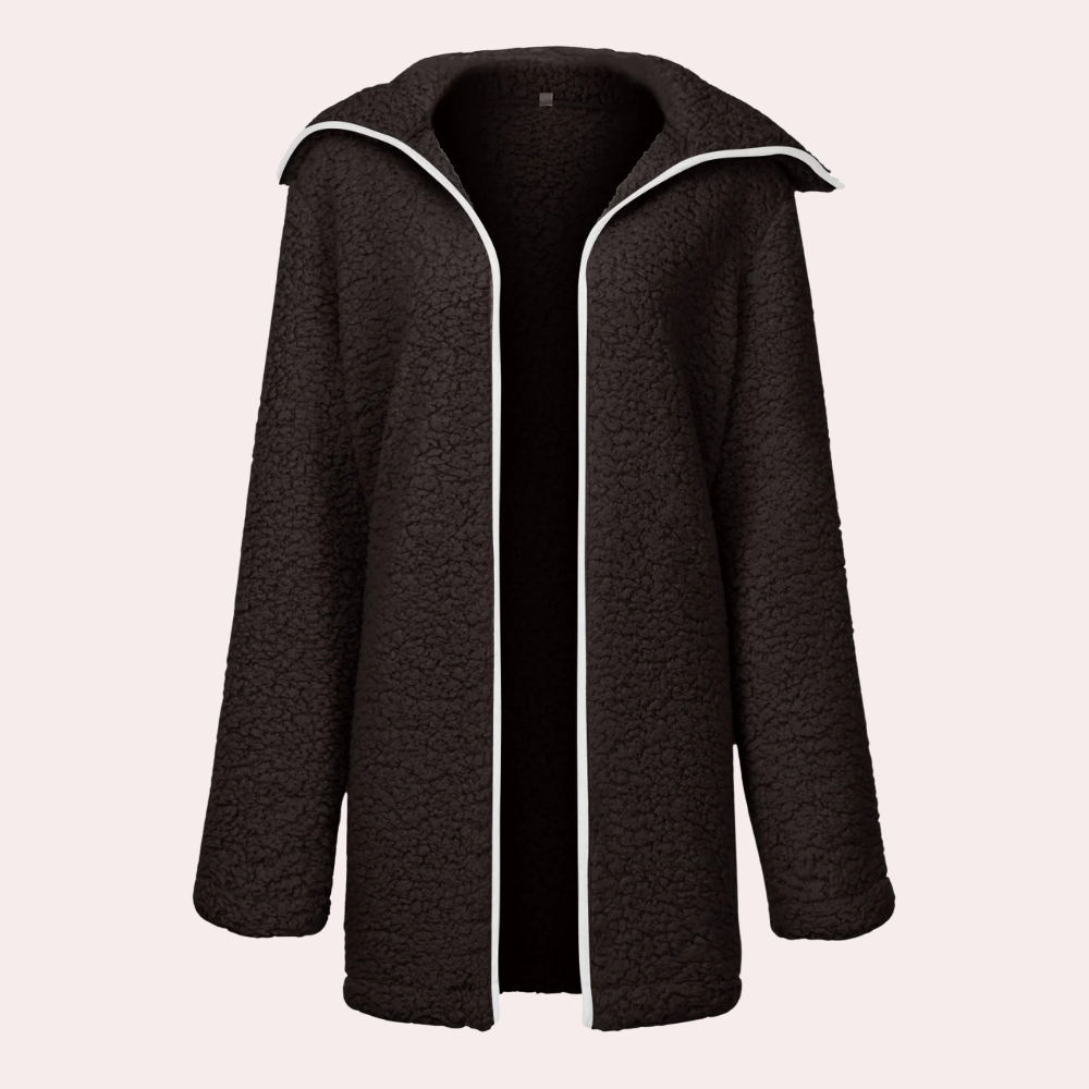 Berg-Feldt | Leichte Plüschjacke für Damen im Winter