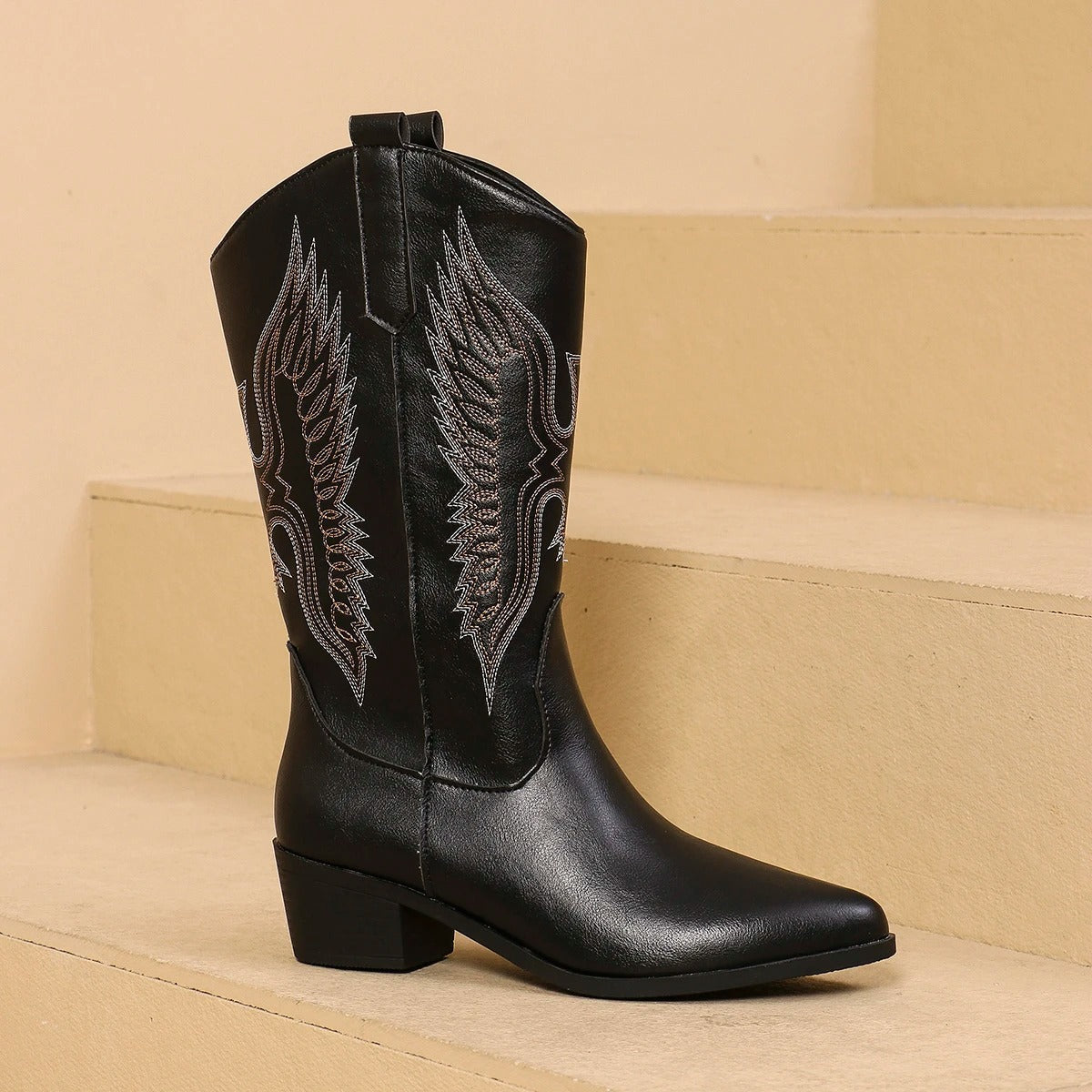 Berg-Feldt | Bottes de cowboy western brodées