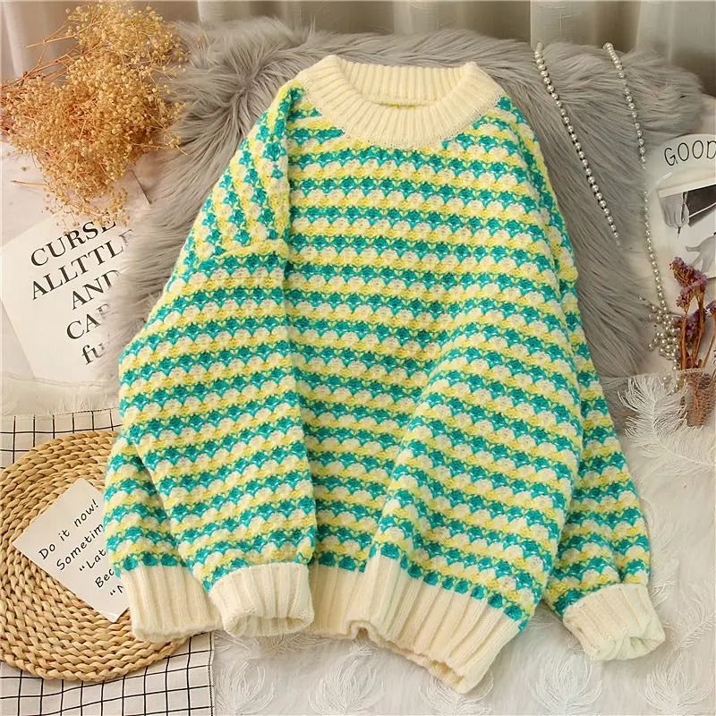 Berg-Feldt | Lockere O Ausschnitt Pullover
