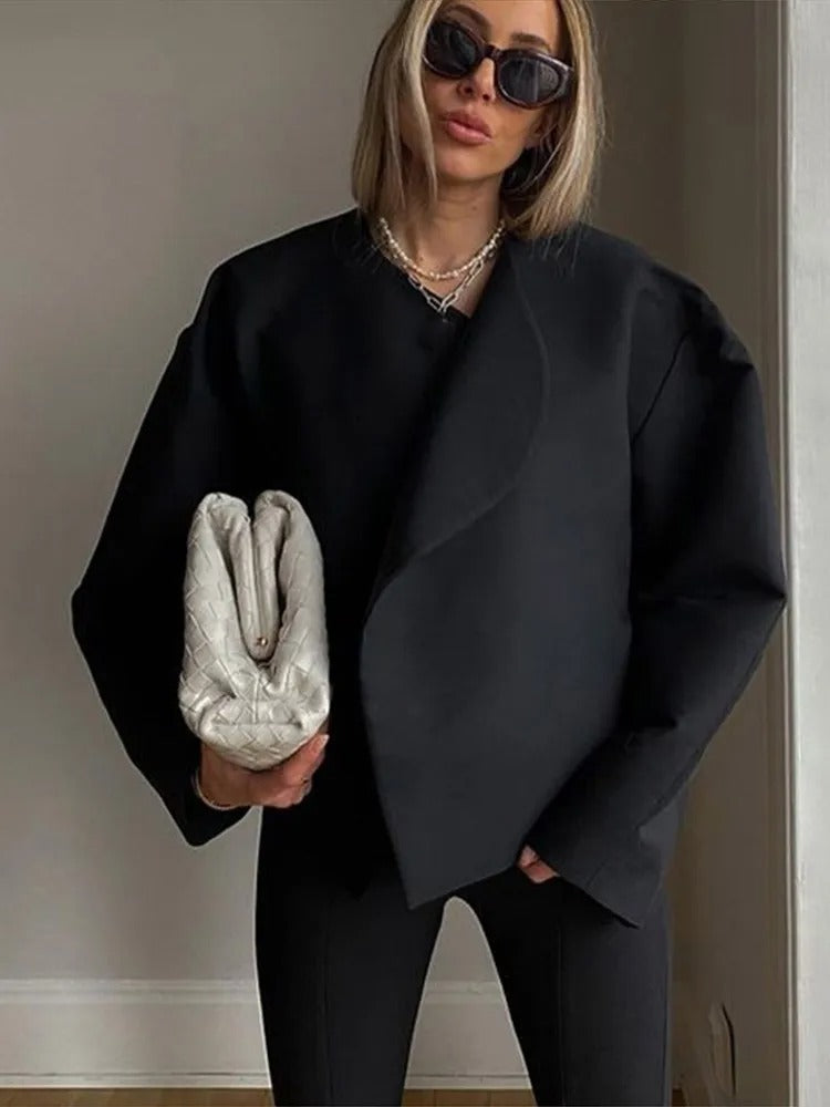 Berg-Feldt | Lockere Kurze Wolljacke