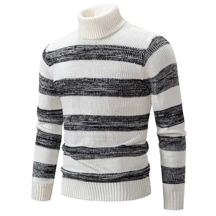 Strickpullover mit Farbblock-Design für Herren