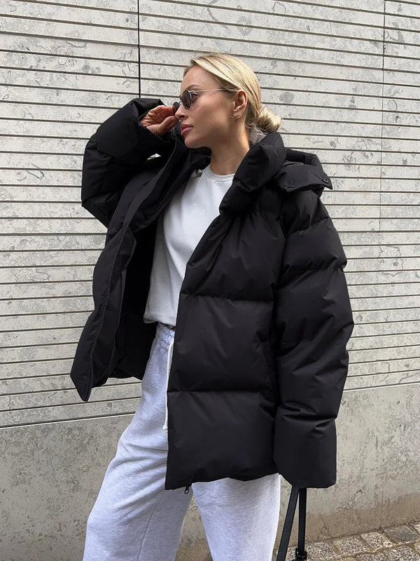 Berg-Feldt | Stilvolle, Lässige Damen-Pufferjacke