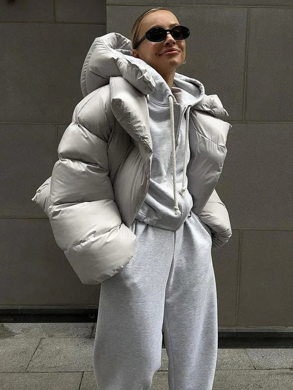 Berg-Feldt | Stilvolle, Lässige Damen-Pufferjacke