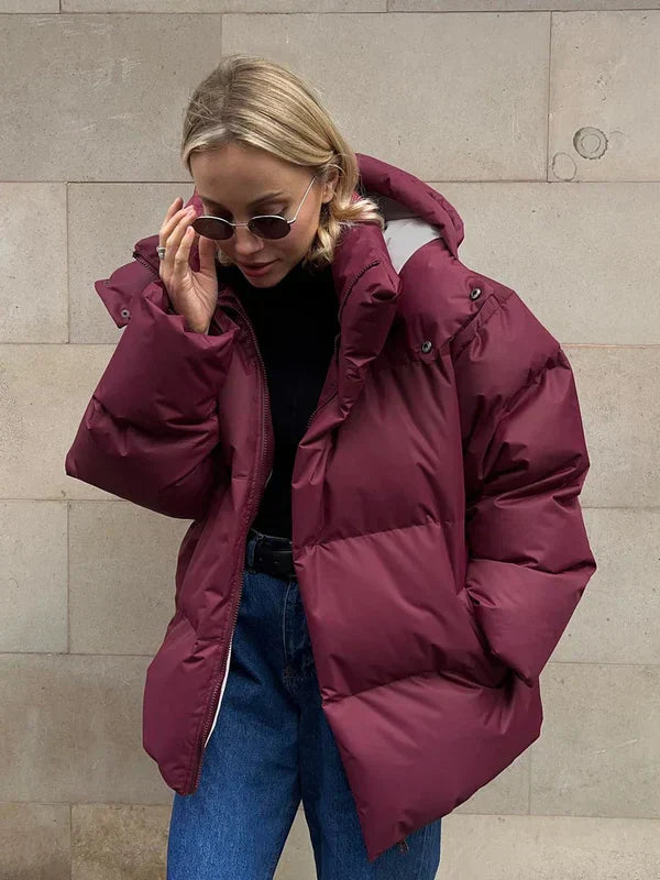 Berg-Feldt | Stilvolle, Lässige Damen-Pufferjacke