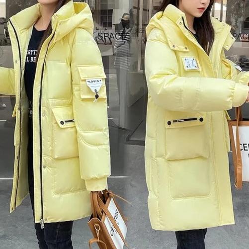 Berg-Feldt | Parka d'hiver - longue veste bleue isolée avec poches pratiques