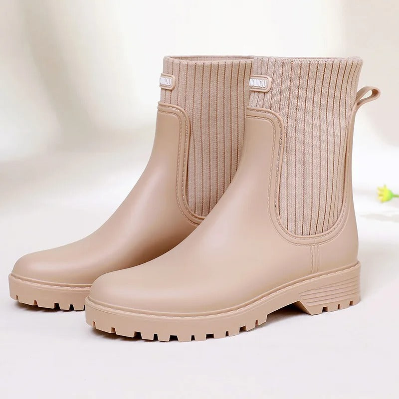 Berg-Feldt | Stiefeletten Strickbund