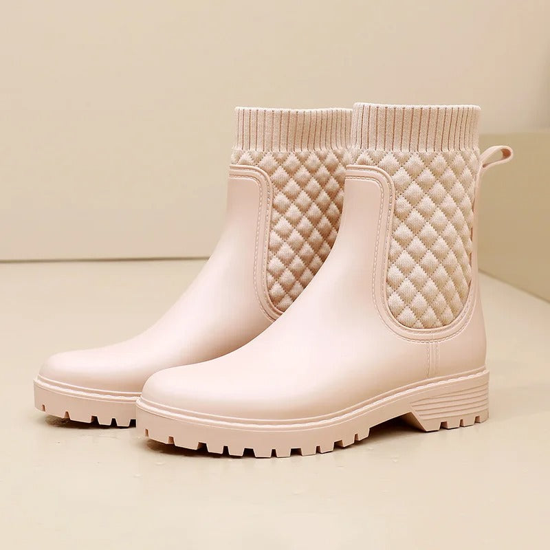 Berg-Feldt | Stiefeletten Strickbund