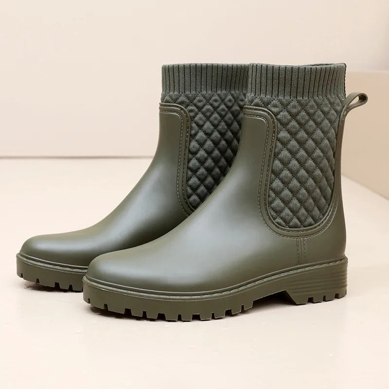 Berg-Feldt | Stiefeletten Strickbund