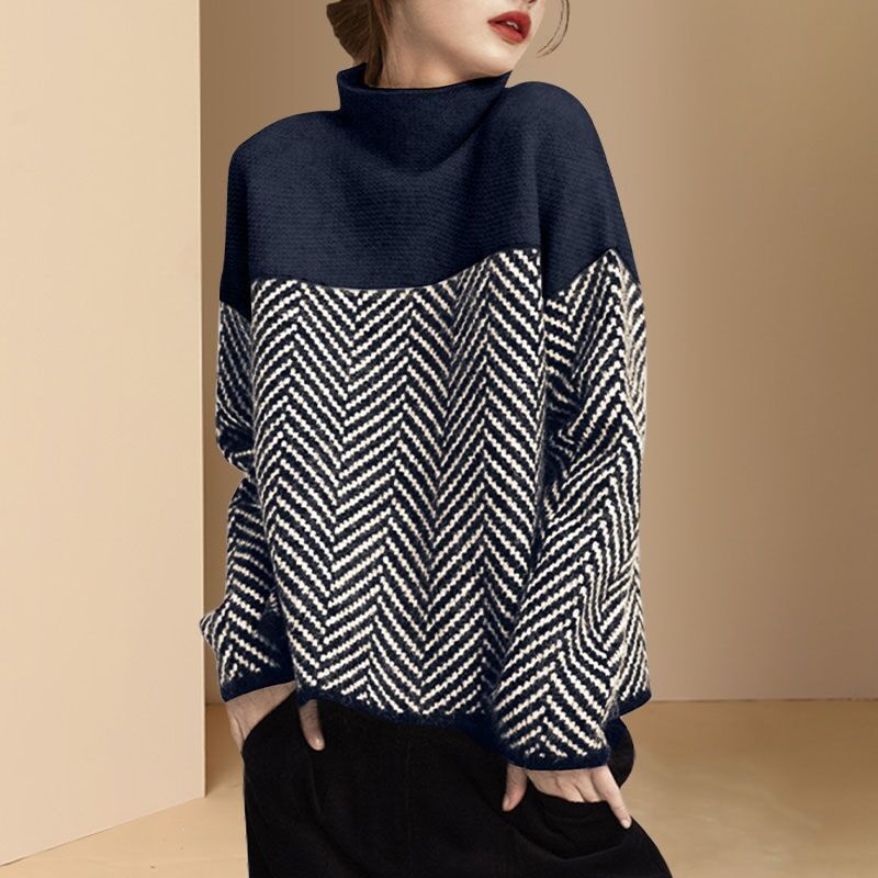 Berg-Feldt | Gemusterter Pullover