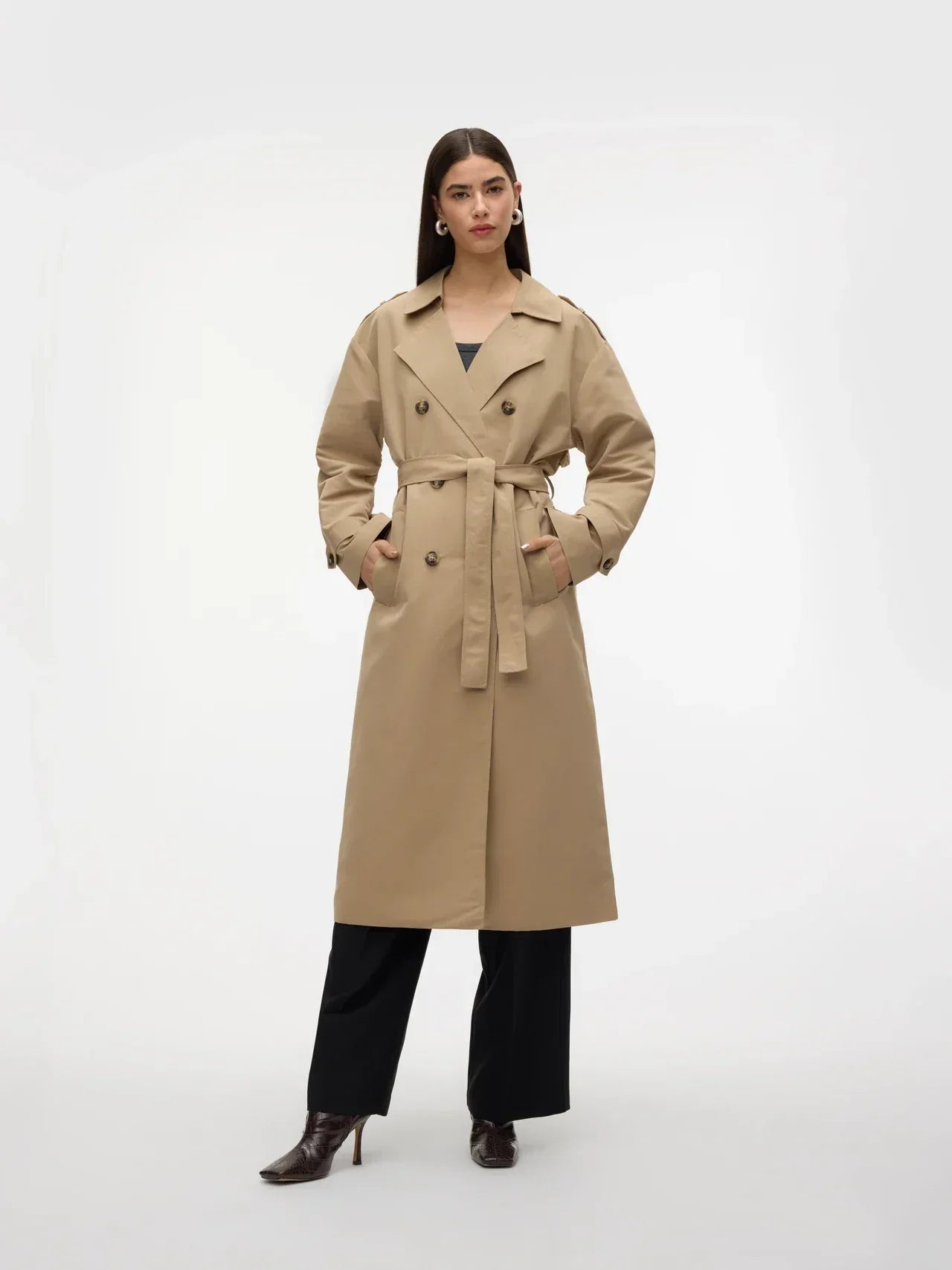 Berg-Feldt | Trenchcoat Stilvoll und Funktional Ideal für Windige Tage