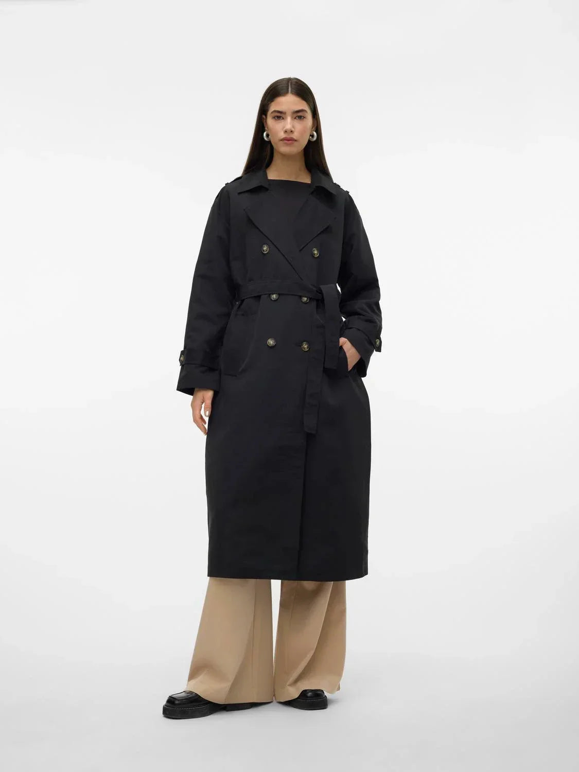 Berg-Feldt | Trenchcoat Stilvoll und Funktional Ideal für Windige Tage