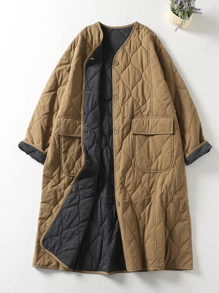 Berg-Feldt | Veste matelassée sans col Aubrie