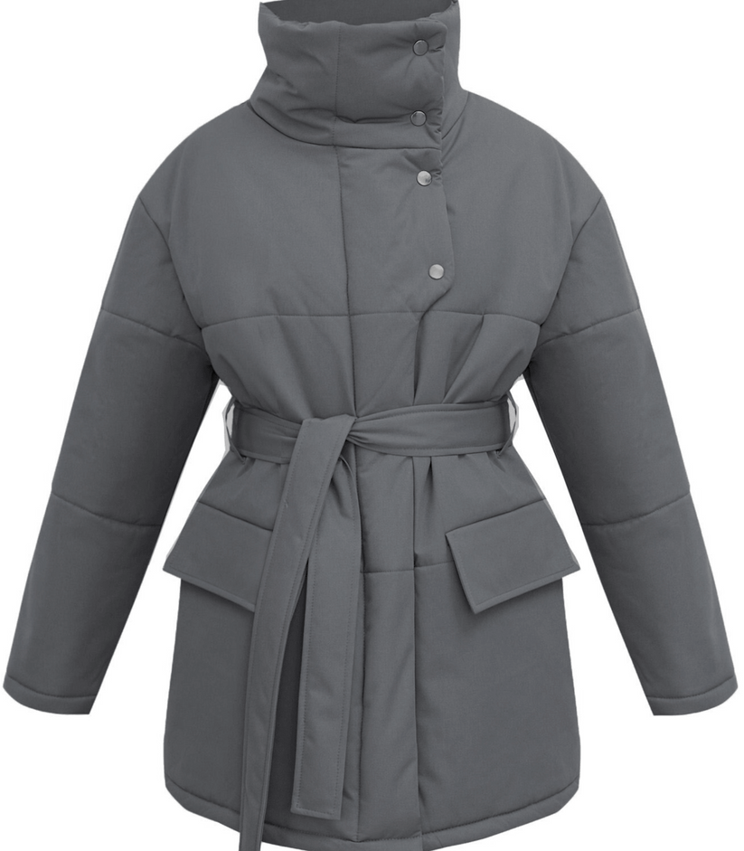 Berg-Feldt | Puffer-Bürojacke mit Gürtel Zuzanna
