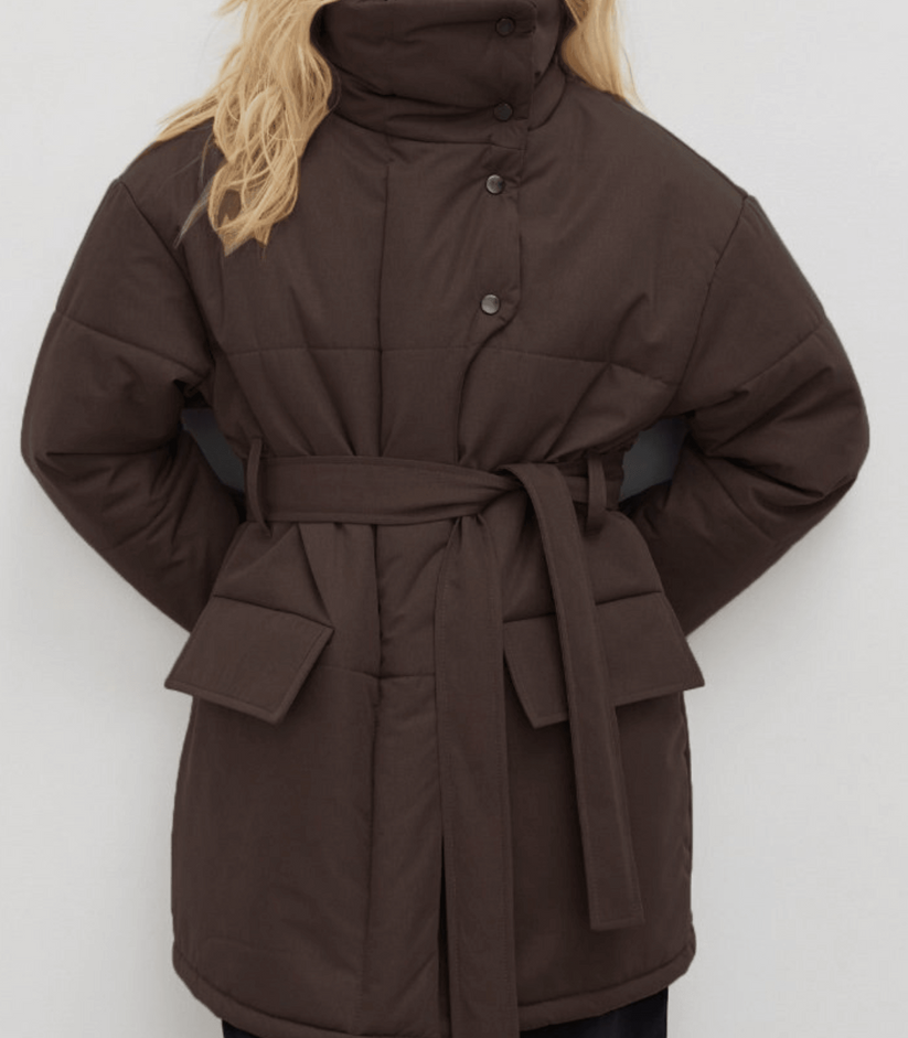 Berg-Feldt | Puffer-Bürojacke mit Gürtel Zuzanna