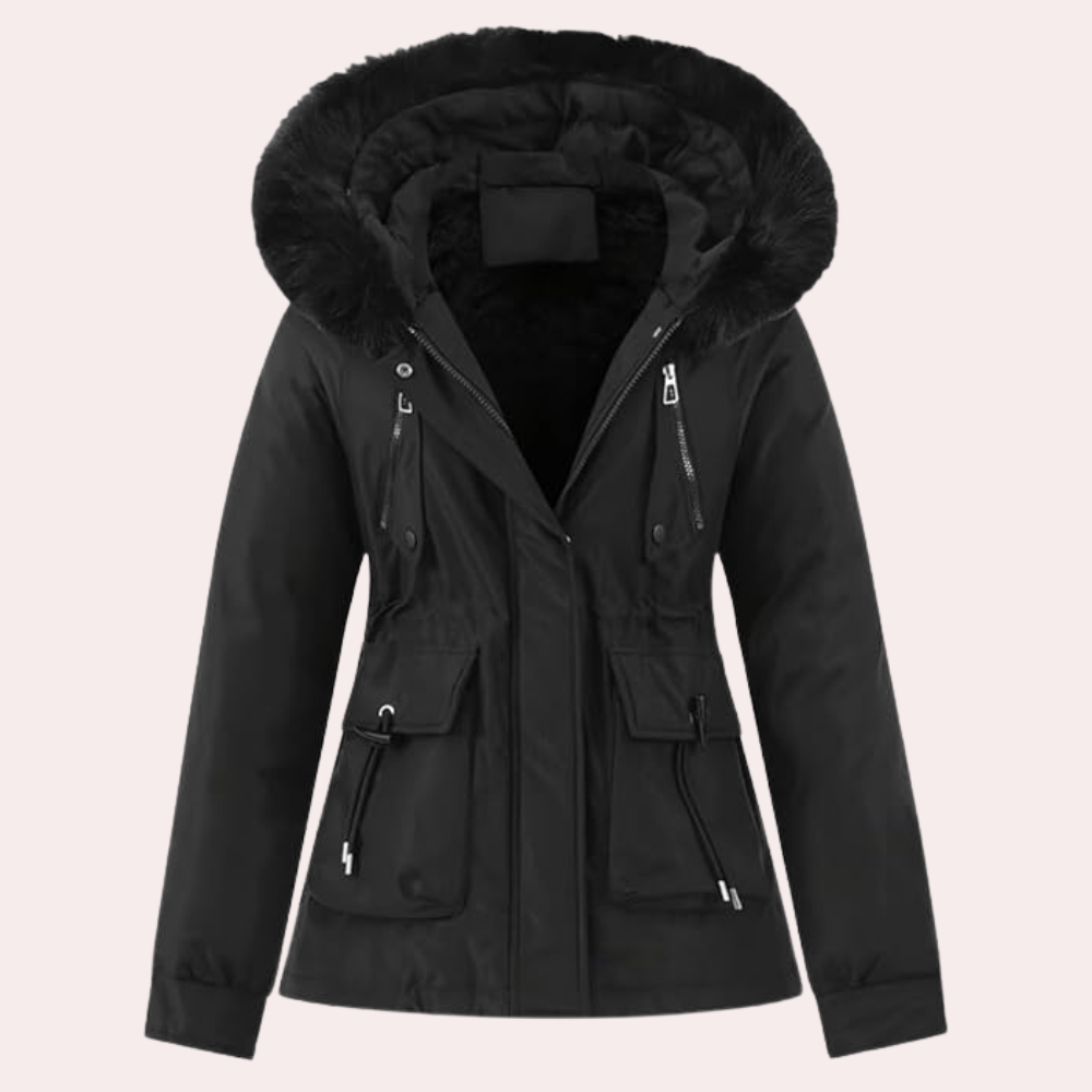 Berg-Feldt | Veste d'hiver femme avec capuche et doublure chaude