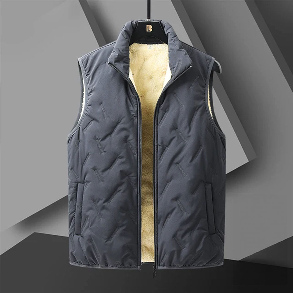 Gilet d'hiver homme Rasmus - chaudement doublé