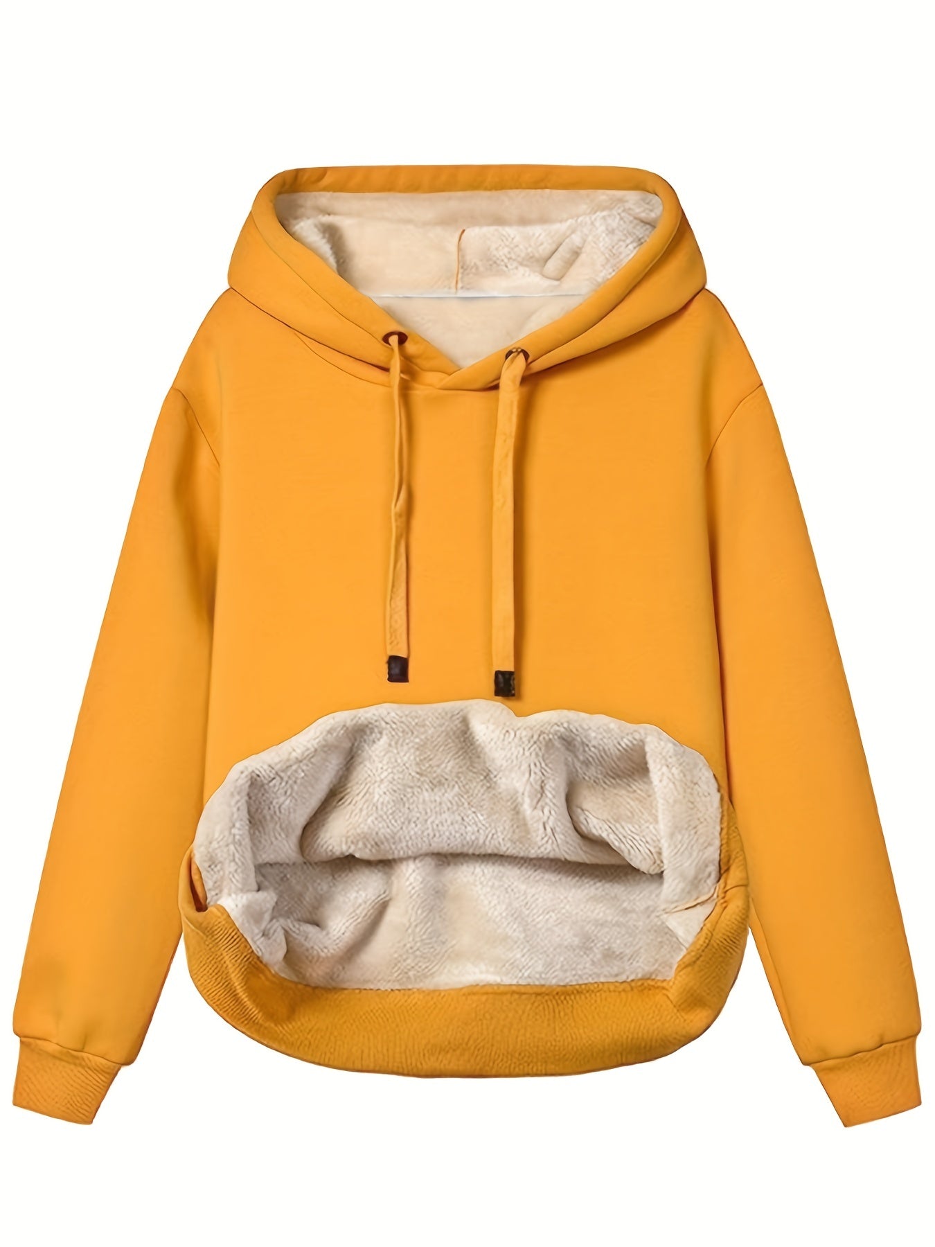 Frauen Fleece Kapuzenpullover Tabea – kuschelig warm