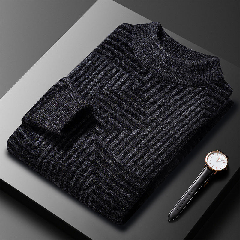 Pull homme Lambert : Un pull chaud à motifs élégants