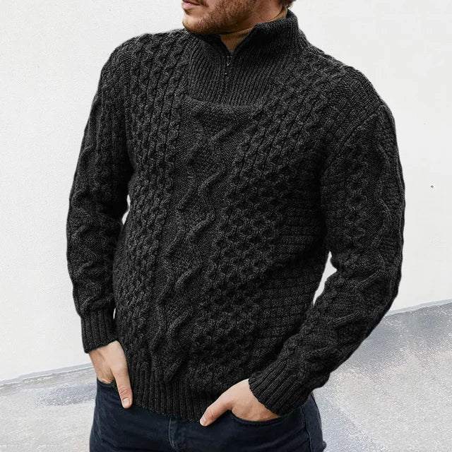 Pull tricoté pour homme Karlo – douillet et chaud