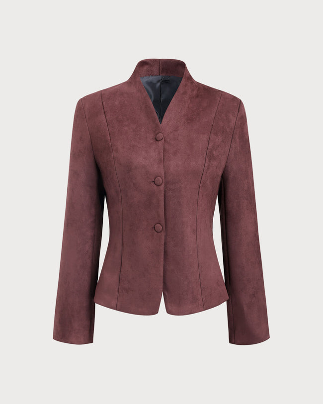 Berg-Feldt | Tailored Jacket Strukturierter Button up Blazer