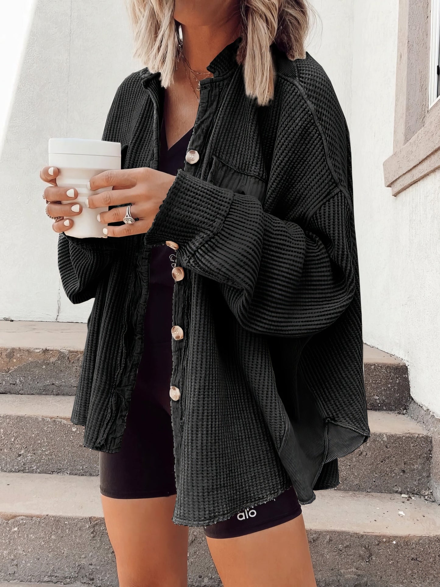 Berg-Feldt | Lässige Hemdjacke Aus Weichem Stoff