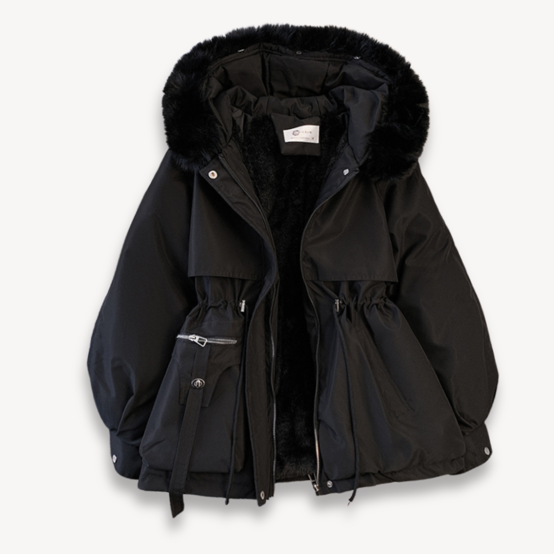 Berg-Feldt | Damen Winterparka mit abnehmbarem Kapuze