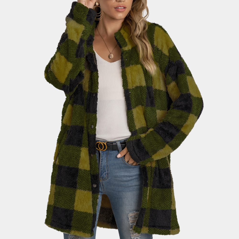 Berg-Feldt | Eleganter Karotrenner für Damen für die Wintersaison