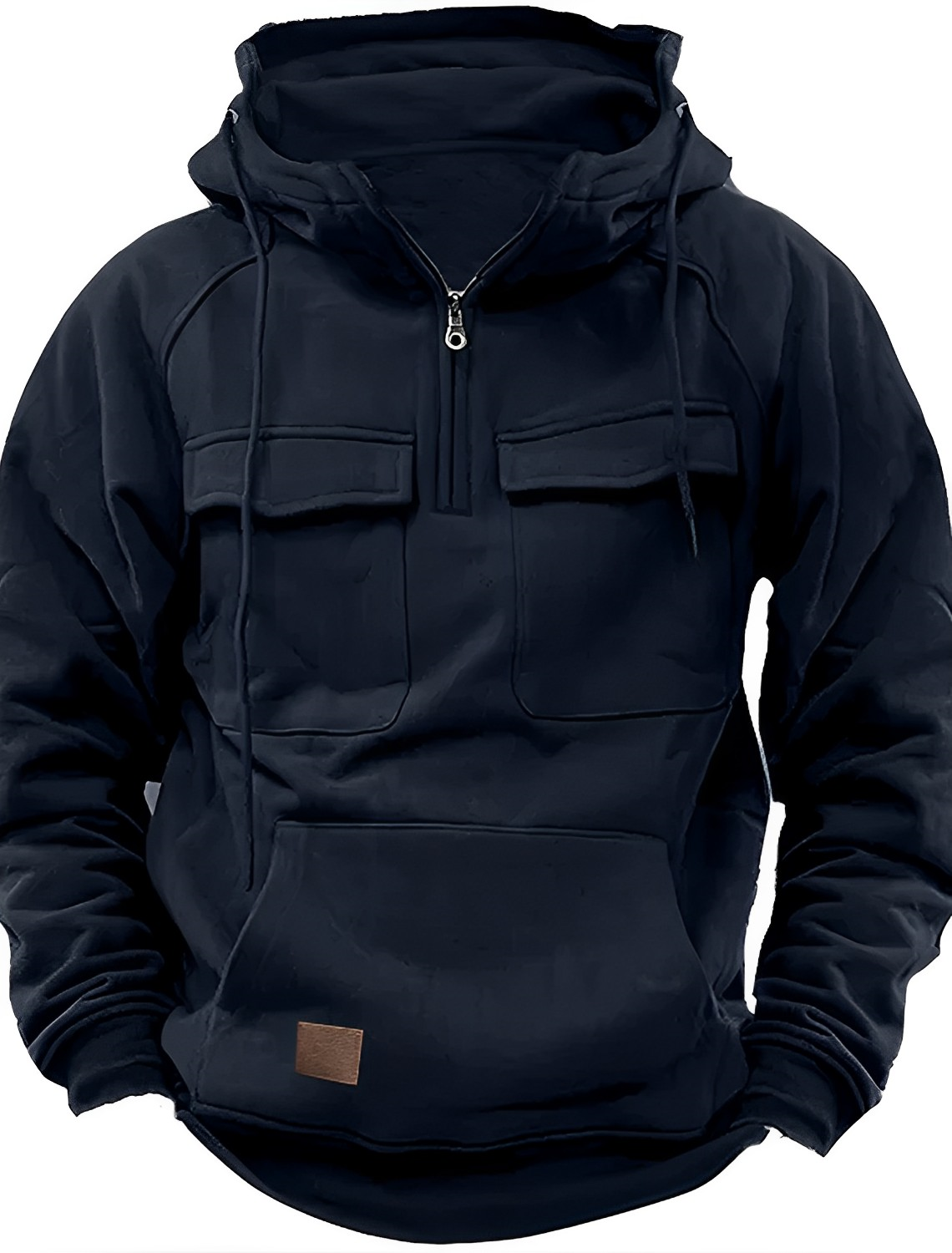 Sweat à capuche tactique urbain pour homme