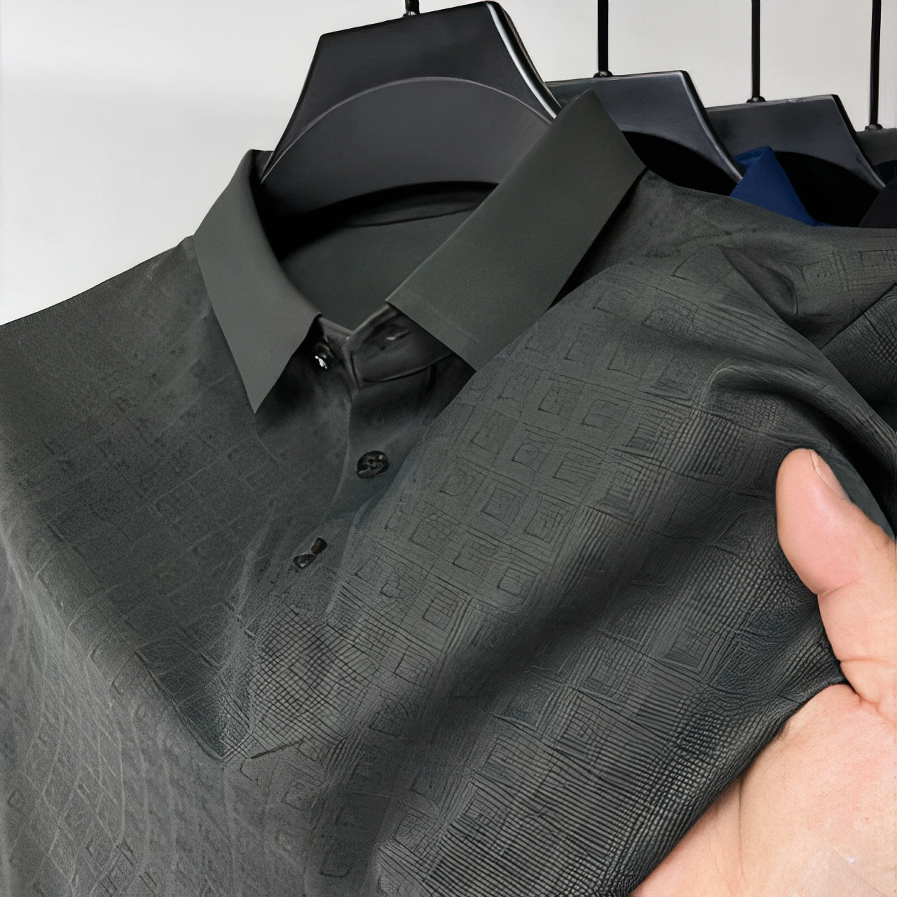 Polo classique en soie pour homme par Arnolds